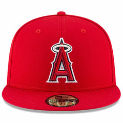 Los Angeles Angels New Era Game Authentic Collection On-Field 59FIFTY Fitted Hat - Red Hats