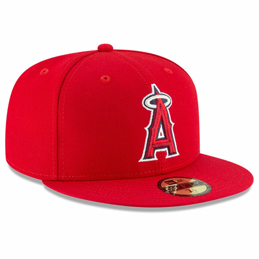 Los Angeles Angels New Era Game Authentic Collection On-Field 59FIFTY Fitted Hat - Red Hats
