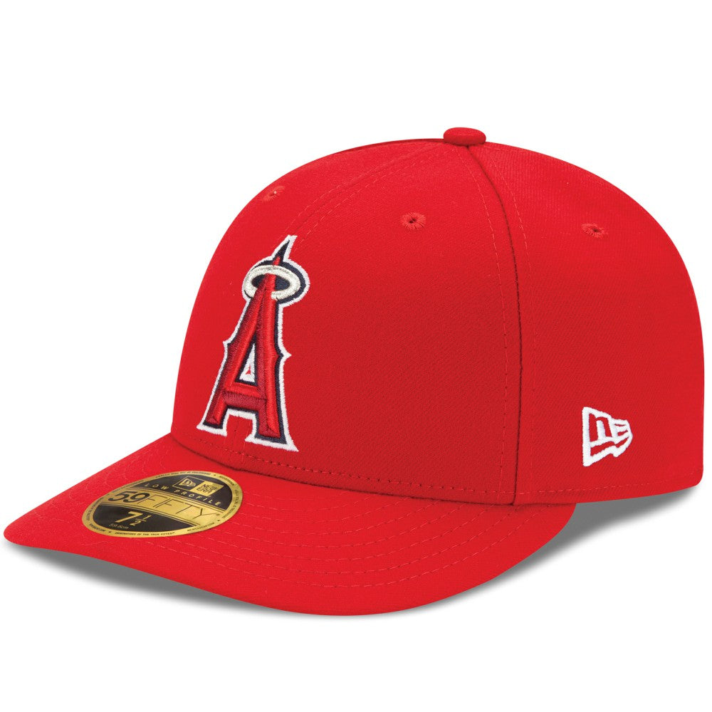 Los Angeles Angels New Era Alt Authentic Collection On-Field Low Profile 59FIFTY Fitted Hat - Red Hats