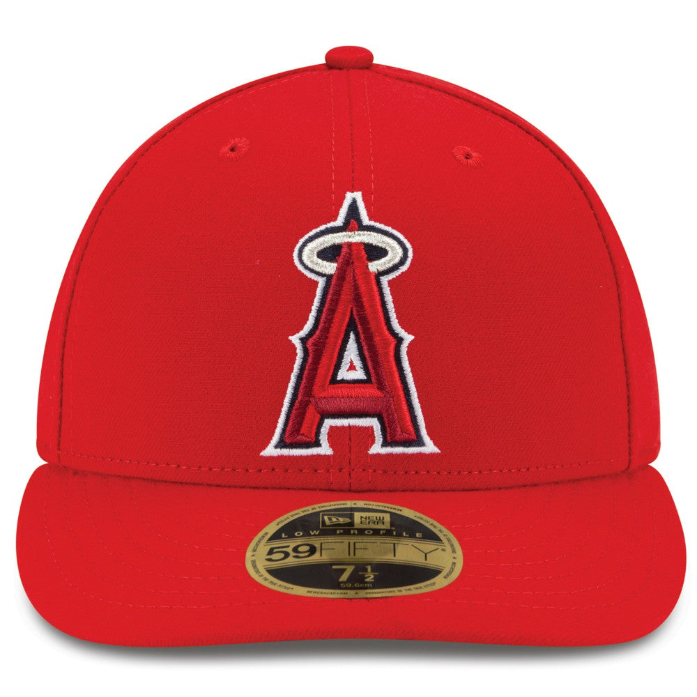 Los Angeles Angels New Era Alt Authentic Collection On-Field Low Profile 59FIFTY Fitted Hat - Red Hats