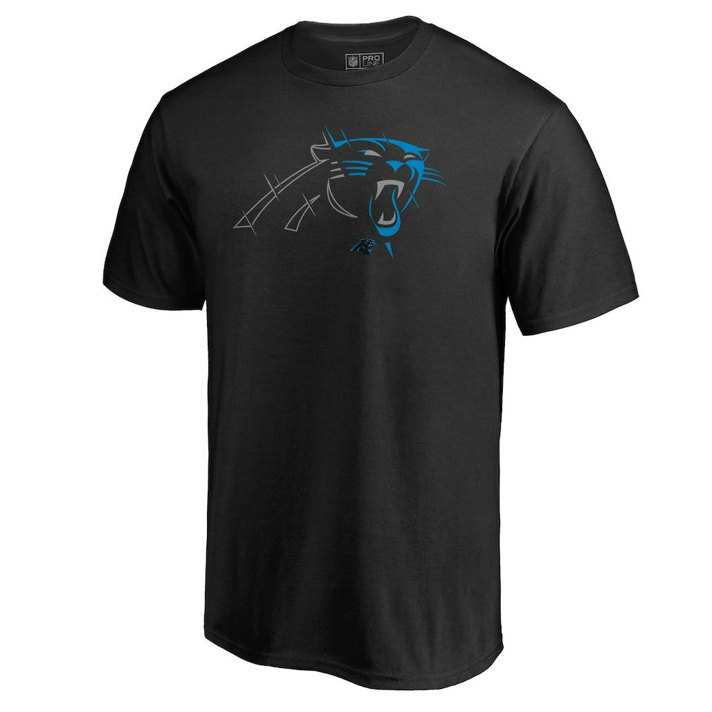 Carolina Panthers X-Ray T-Shirt Black