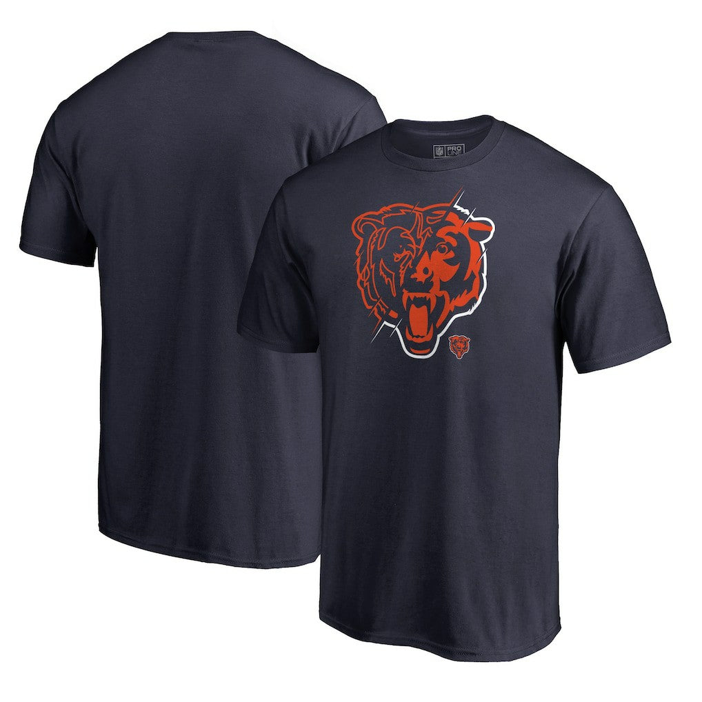 Chicago Bears X-Ray T-Shirt Navy