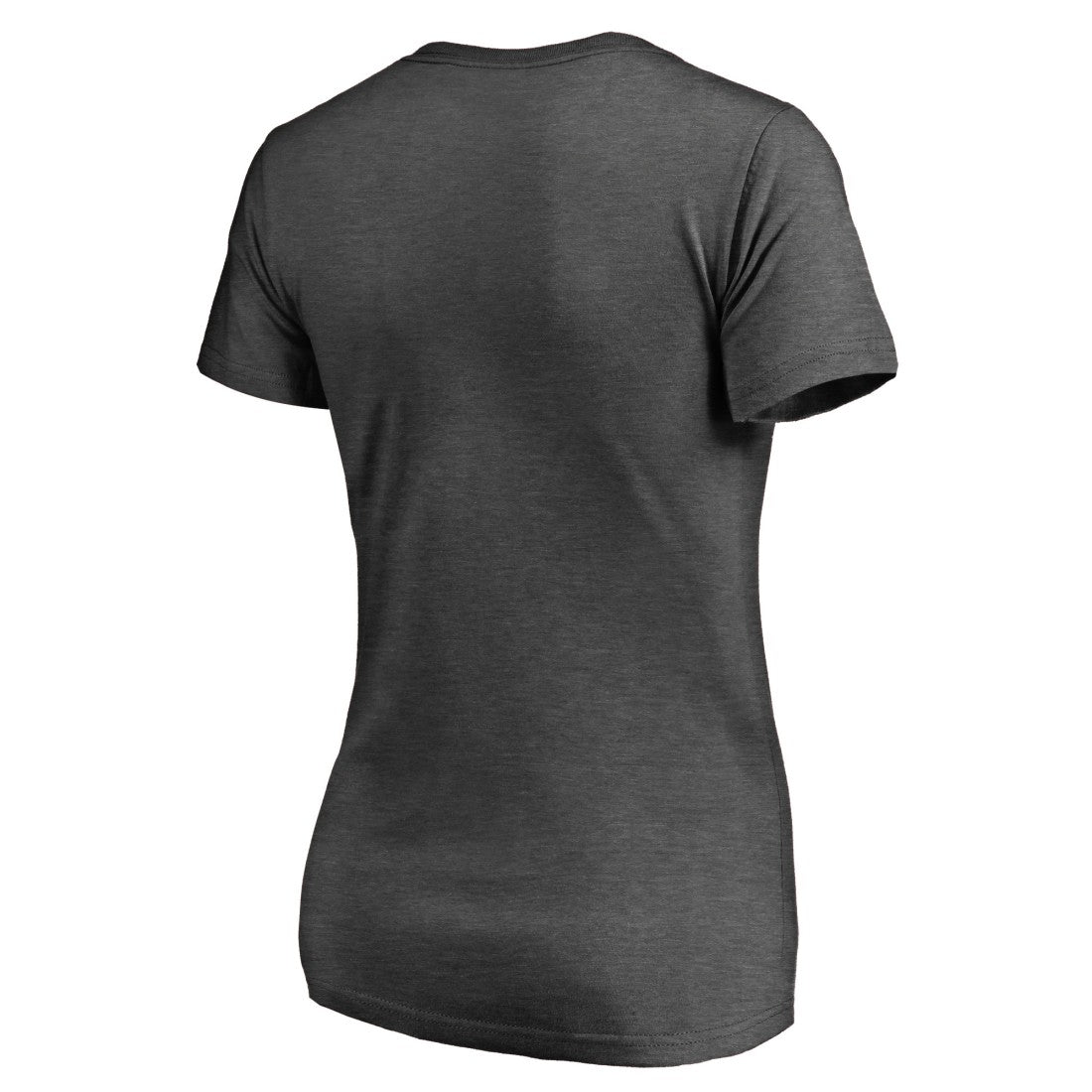 Tampa Bay Buccaneers Women's X-Ray Slim Fit V-Neck T-Shirt Heathered Gray