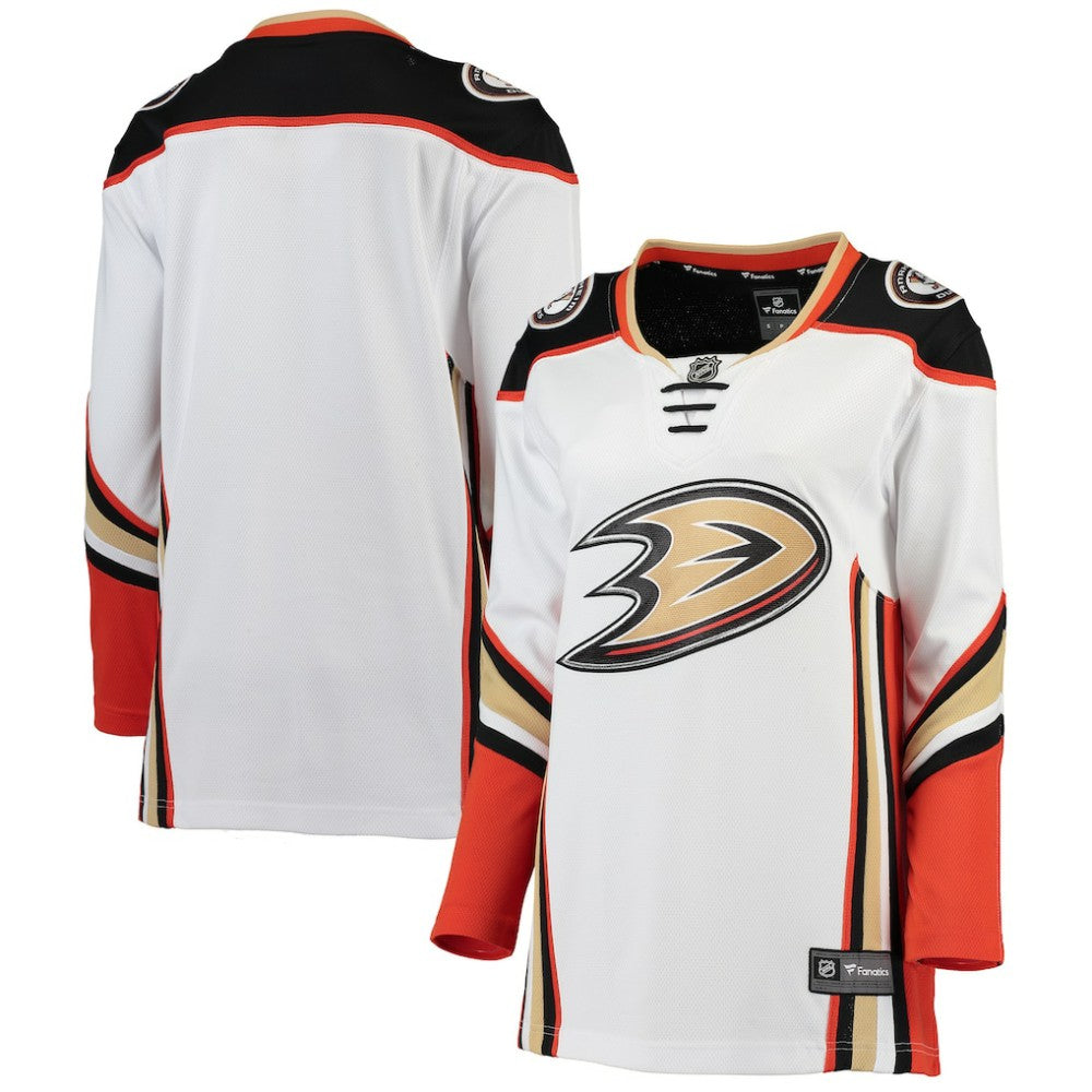 NHL Anaheim Ducks Fanatics Women's Away Breakaway Jersey - White