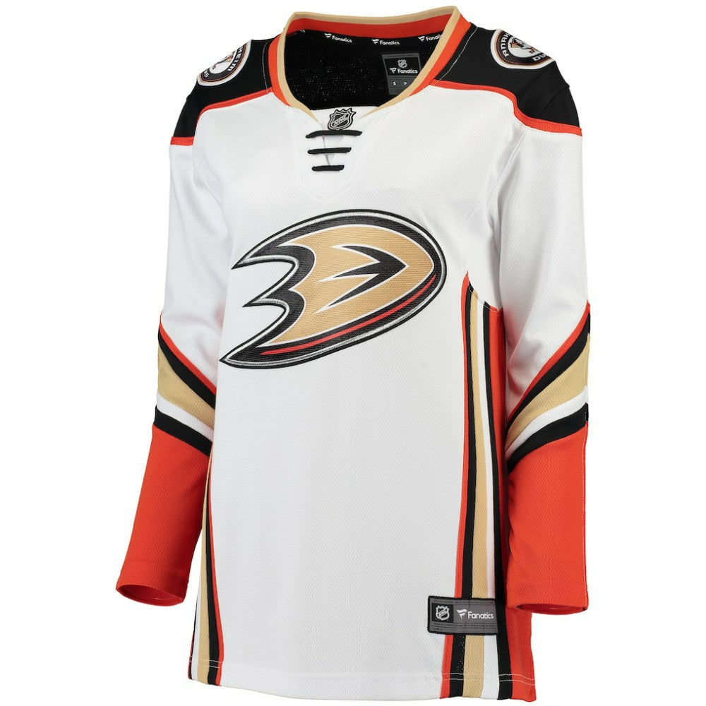 NHL Anaheim Ducks Fanatics Women's Away Breakaway Jersey - White