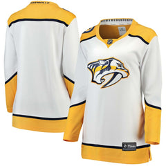 NHL Nashville Predators Fanatics Women's Away Breakaway Jersey - White