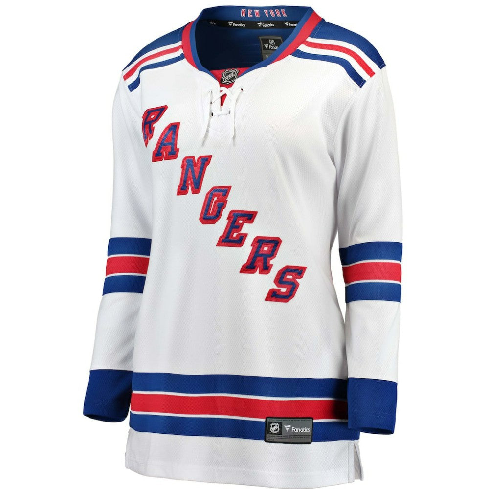NHL New York Rangers Fanatics Women's Away Breakaway Jersey - White