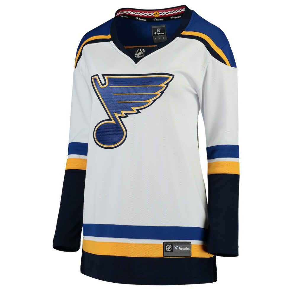 NHL St. Louis Blues Fanatics Women's Away Breakaway Jersey - White