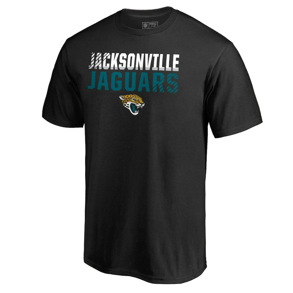 Jacksonville Jaguars Iconic Collection Fade Out T-Shirt Black