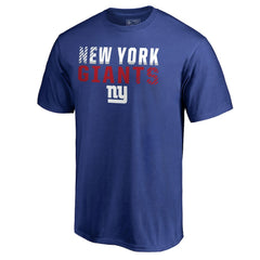 New York Giants Iconic Collection Fade Out T-Shirt Royal