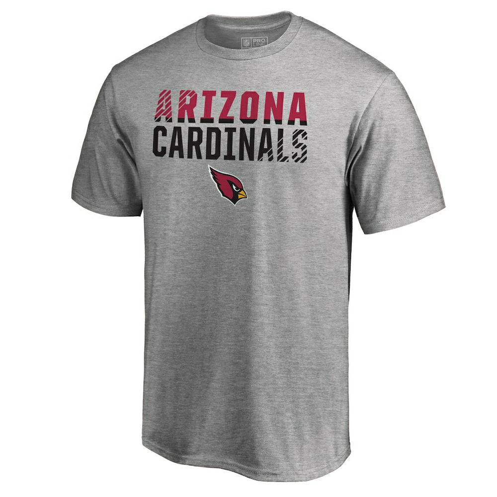 Arizona Cardinals Iconic Collection Fade Out T-Shirt Ash