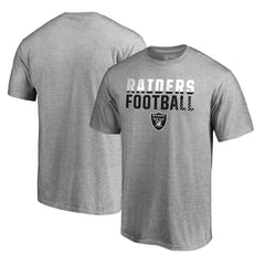 Las Vegas Raiders Iconic Collection Fade Out T-Shirt Ash