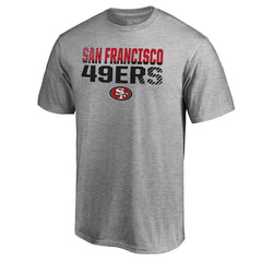 San Francisco 49ers Iconic Collection Fade Out T-Shirt Ash