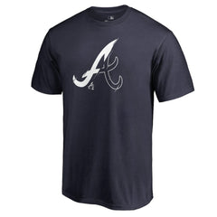 Atlanta Braves X-Ray T-Shirt - Navy T-shirts