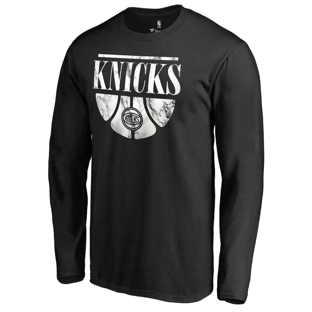 New York Knicks Buckets Long Sleeve T-Shirt Black