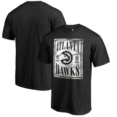 Atlanta Hawks Black Court Vision T-Shirt