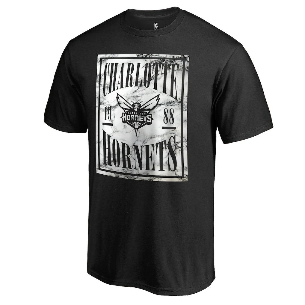 Charlotte Hornets Black Court Vision T-Shirt