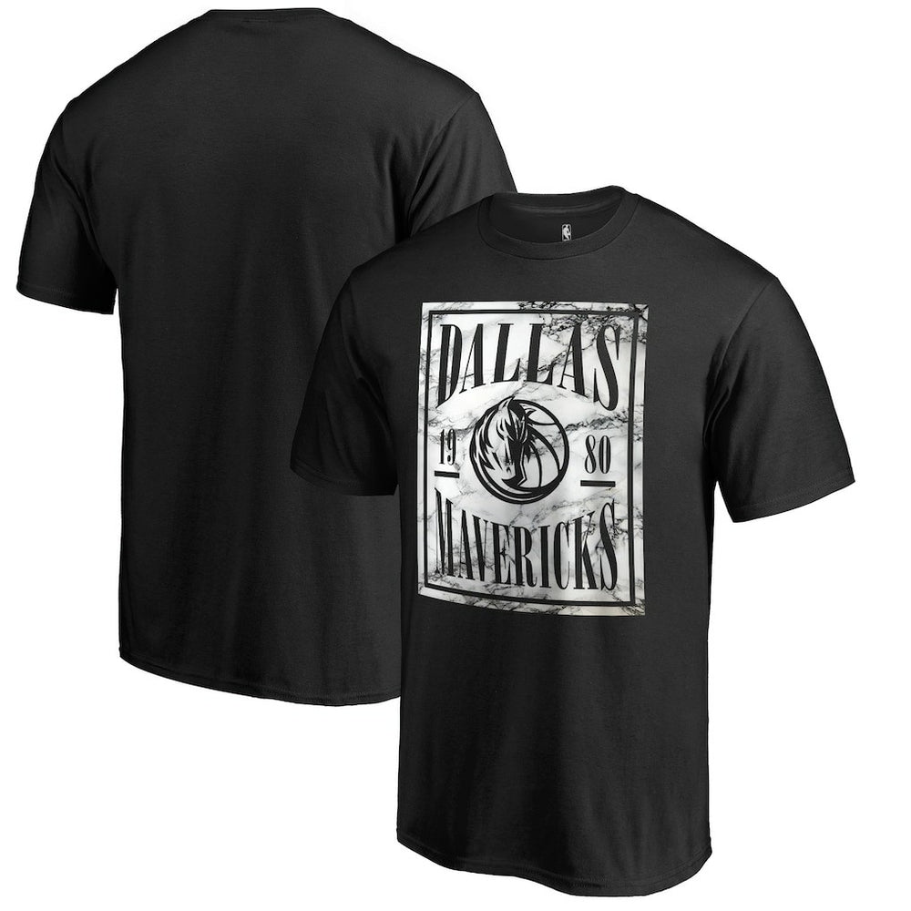 Dallas Mavericks Black Court Vision T-Shirt