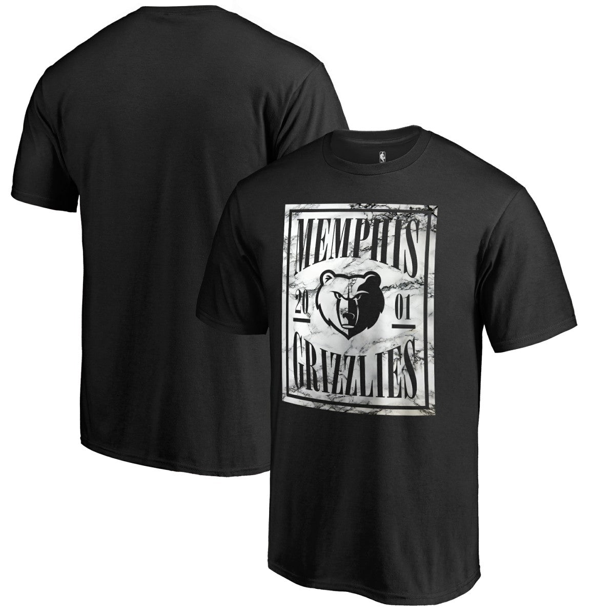 Memphis Grizzlies Black Court Vision T-Shirt