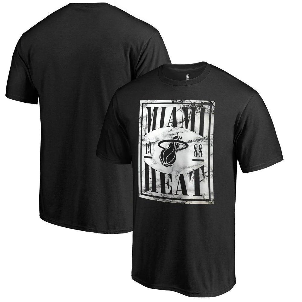 Miami Heat Black Court Vision T-Shirt