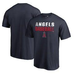 Los Angeles Angels Fade Out T-Shirt - Navy T-shirts