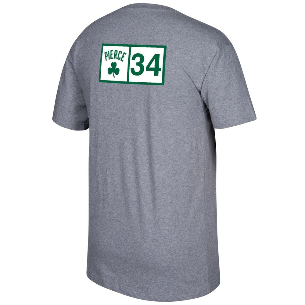 Paul Pierce Boston Celtics Graphic T-Shirt Gray