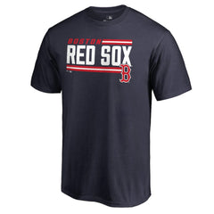 Boston Red Sox Onside Stripe T-Shirt - Navy T-shirts