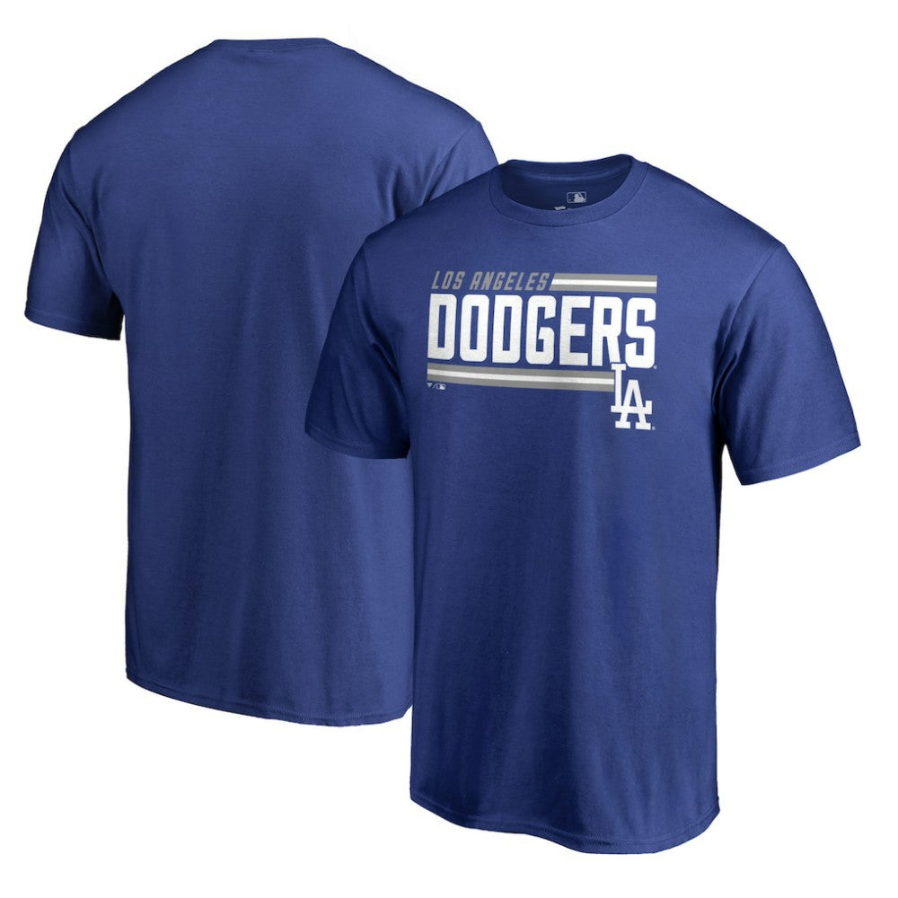 Los Angeles Dodgers Onside Stripe T-Shirt - Royal T-shirts
