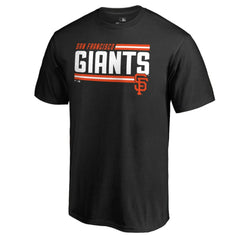 San Francisco Giants Onside Stripe T-Shirt - Black T-shirts