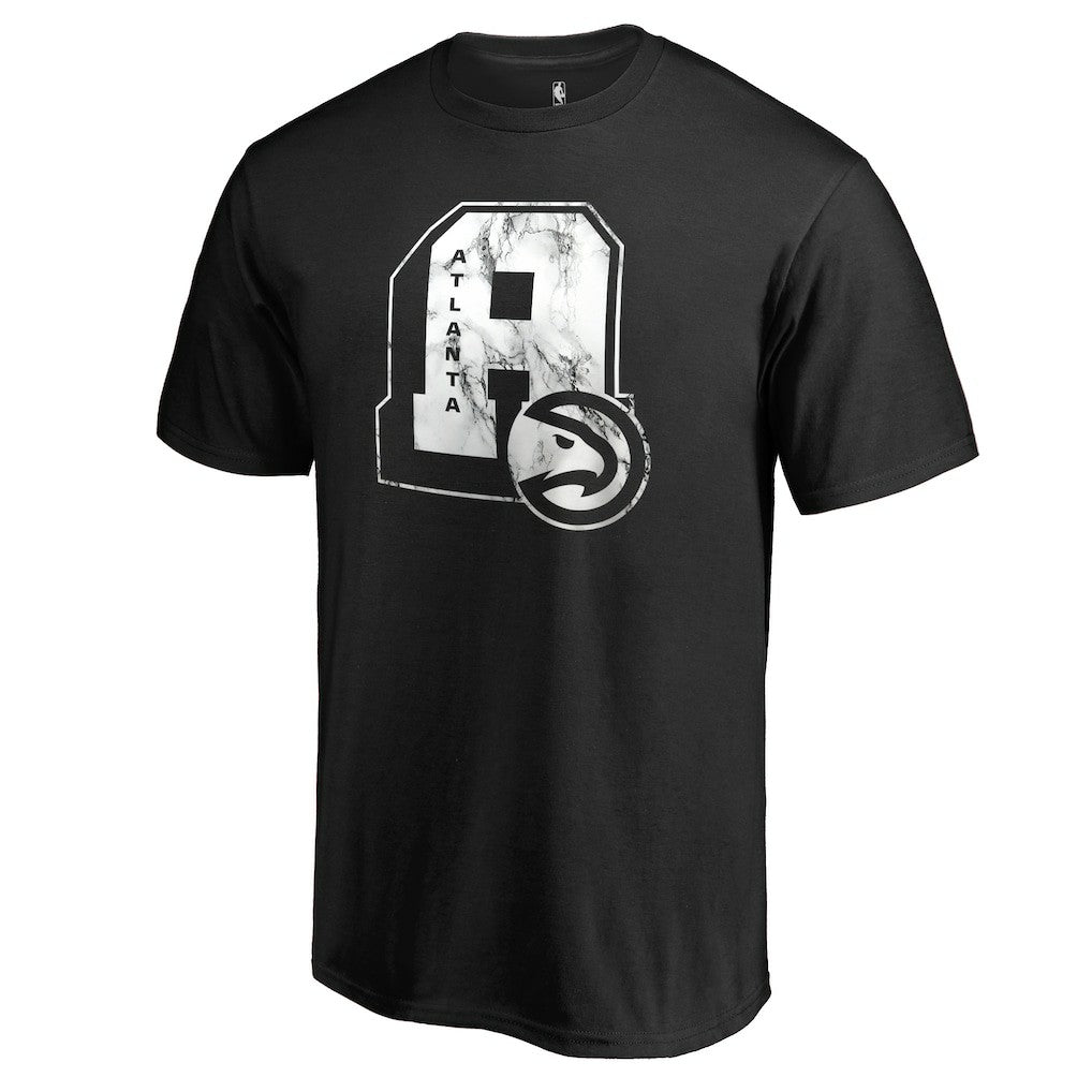 Atlanta Hawks Letterman T-Shirt Black