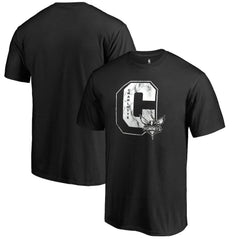 Charlotte Hornets Letterman T-Shirt Black