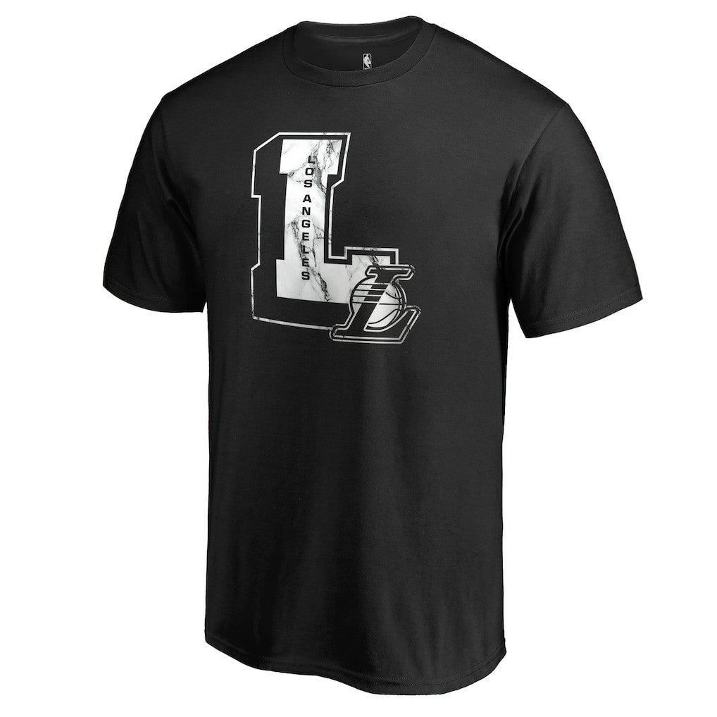 Los Angeles Lakers Letterman T-Shirt Black