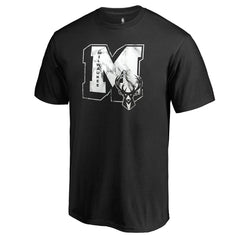 Milwaukee Bucks Letterman T-Shirt Black