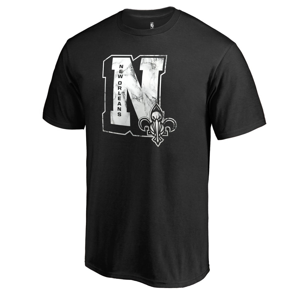 New Orleans Pelicans Letterman T-Shirt Black