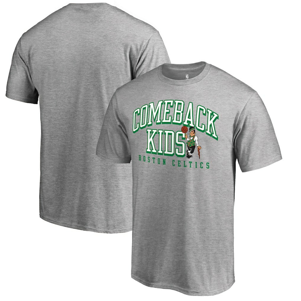 Boston Celtics Comeback Kids T-Shirt Heathered Gray
