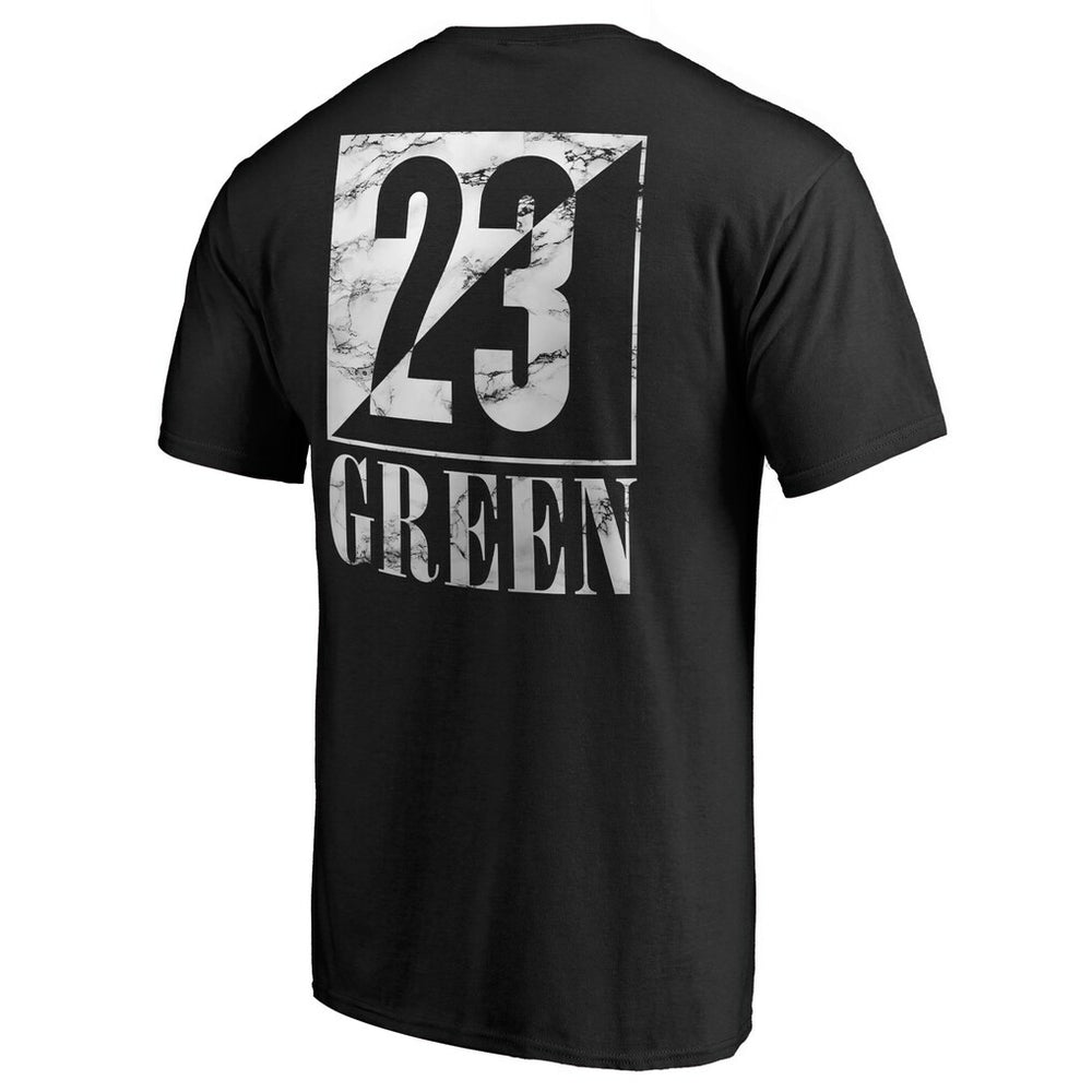 Draymond Green Golden State Warriors Yin & Yang Name and Number T-Shirt Black