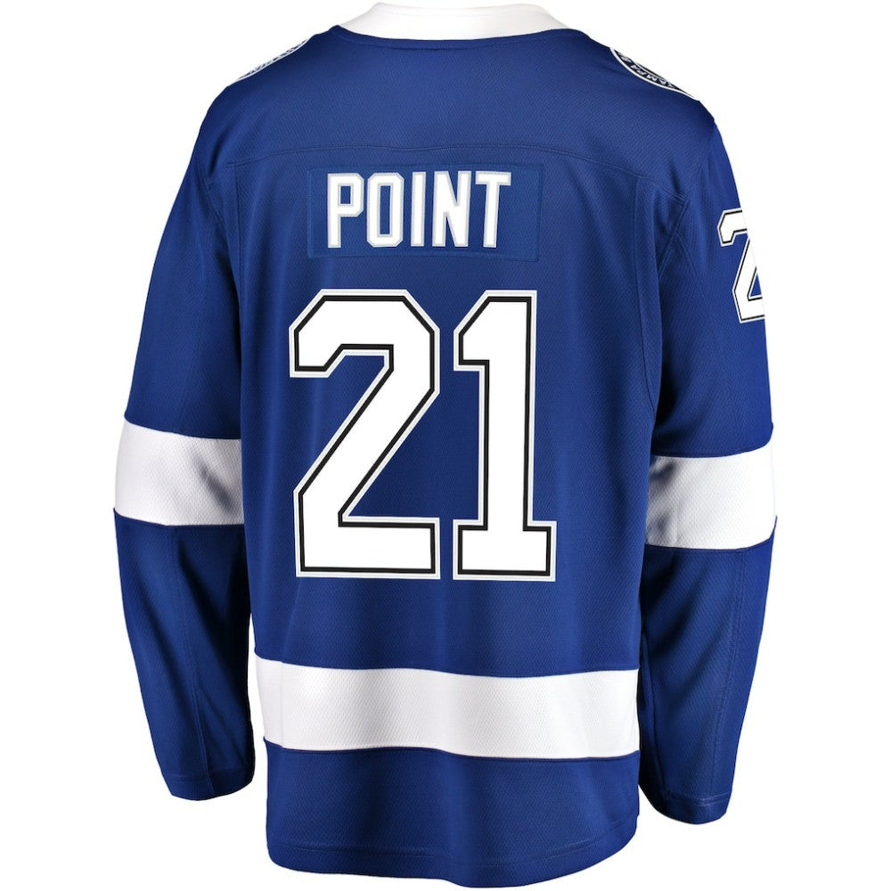 NHL Brayden Point Tampa Bay Lightning Fanatics Home Breakaway Player Jersey - Blue