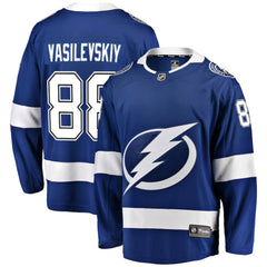 NHL Andrei Vasilevskiy Tampa Bay Lightning Fanatics Home Breakaway Player Jersey - Blue
