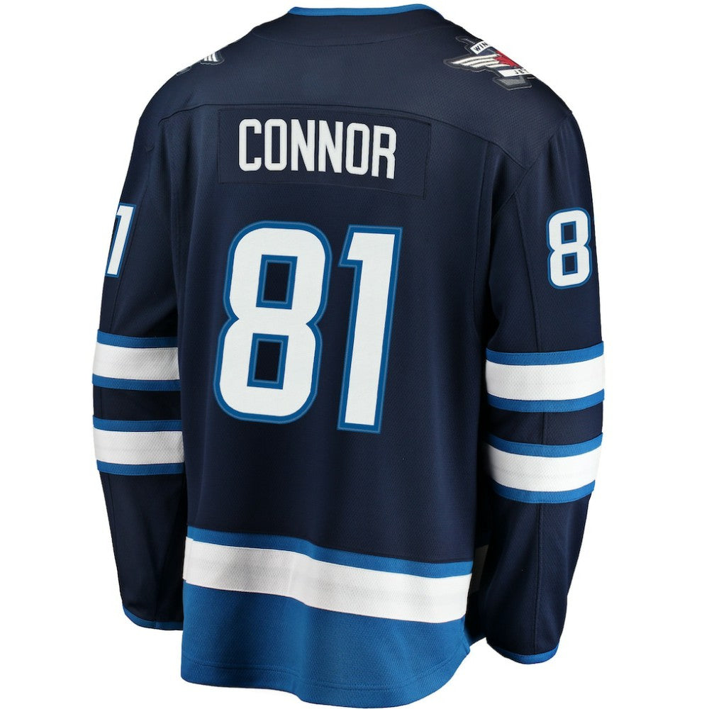NHL Kyle Connor Winnipeg Jets Fanatics Breakaway Replica Jersey - Navy