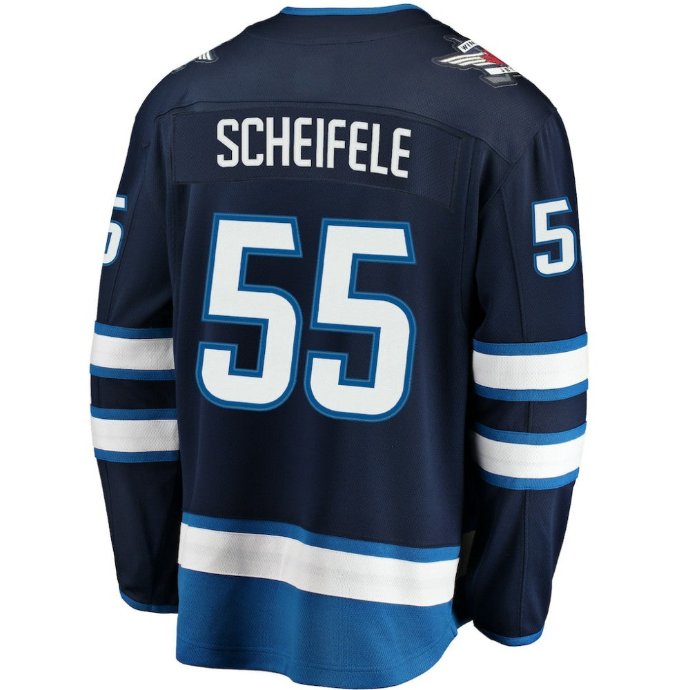 NHL Mark Scheifele Winnipeg Jets Fanatics Breakaway Replica Jersey - Navy