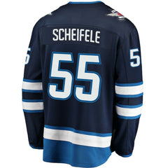 NHL Mark Scheifele Winnipeg Jets Fanatics Breakaway Replica Jersey - Navy