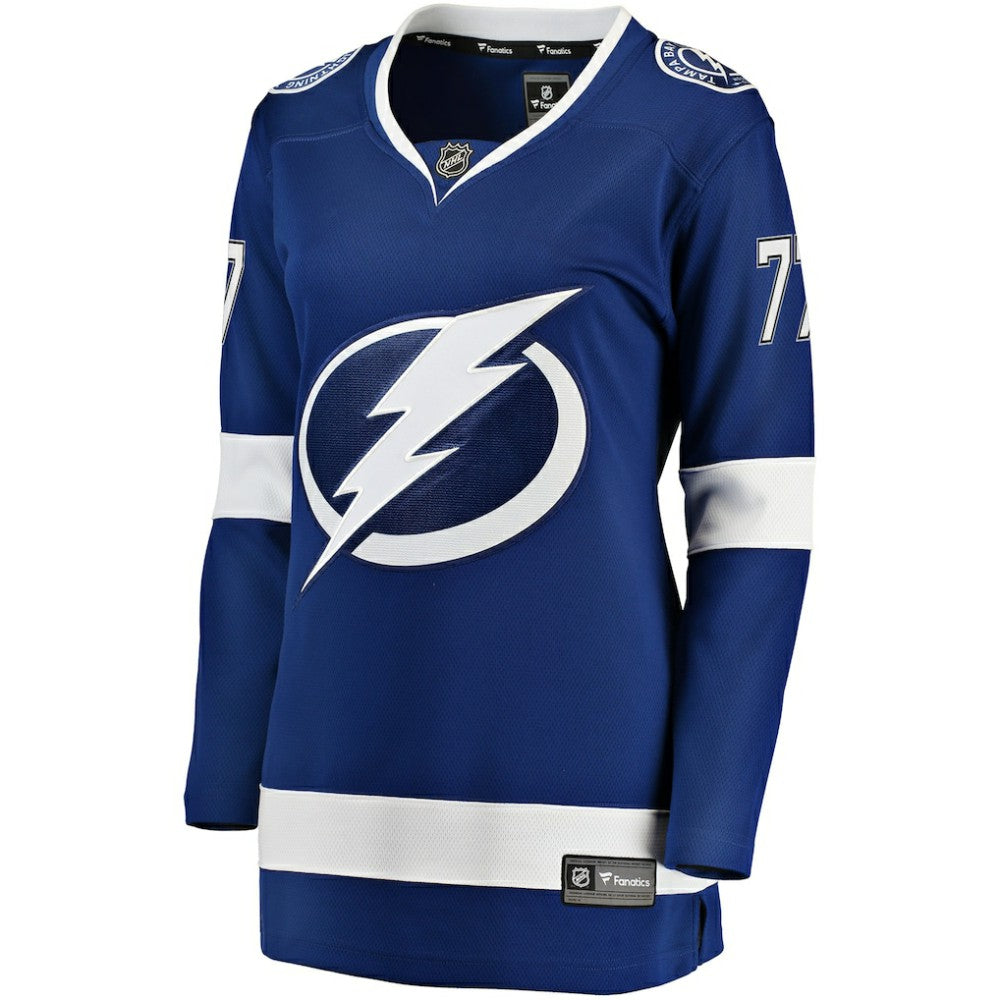 NHL Victor Hedman Tampa Bay Lightning Fanatics Women's Home Breakaway Jersey - Blue
