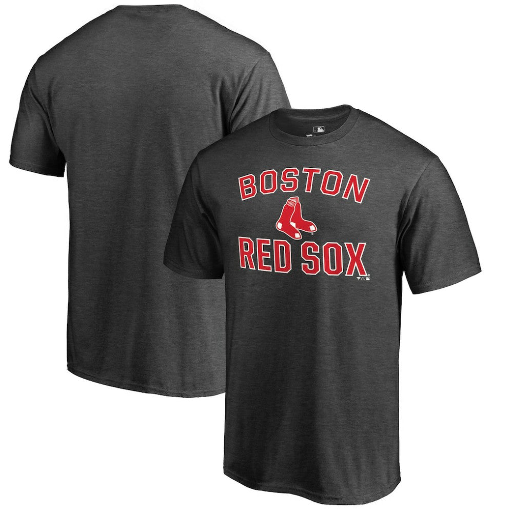 Boston Red Sox Core Basics Victory Arch II T-Shirt - Heathered Gray T-shirts