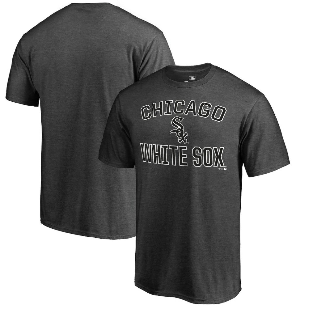 Chicago White Sox Core Basics Victory Arch T-Shirt - Heathered Gray T-shirts