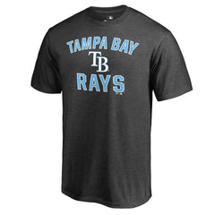 Tampa Bay Rays Core Basics Victory Arch T-Shirt - Heathered Gray T-shirts