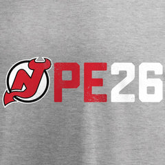 NHL Patrik Elias New Jersey Devils PE26 T-Shirt - Heather Gray