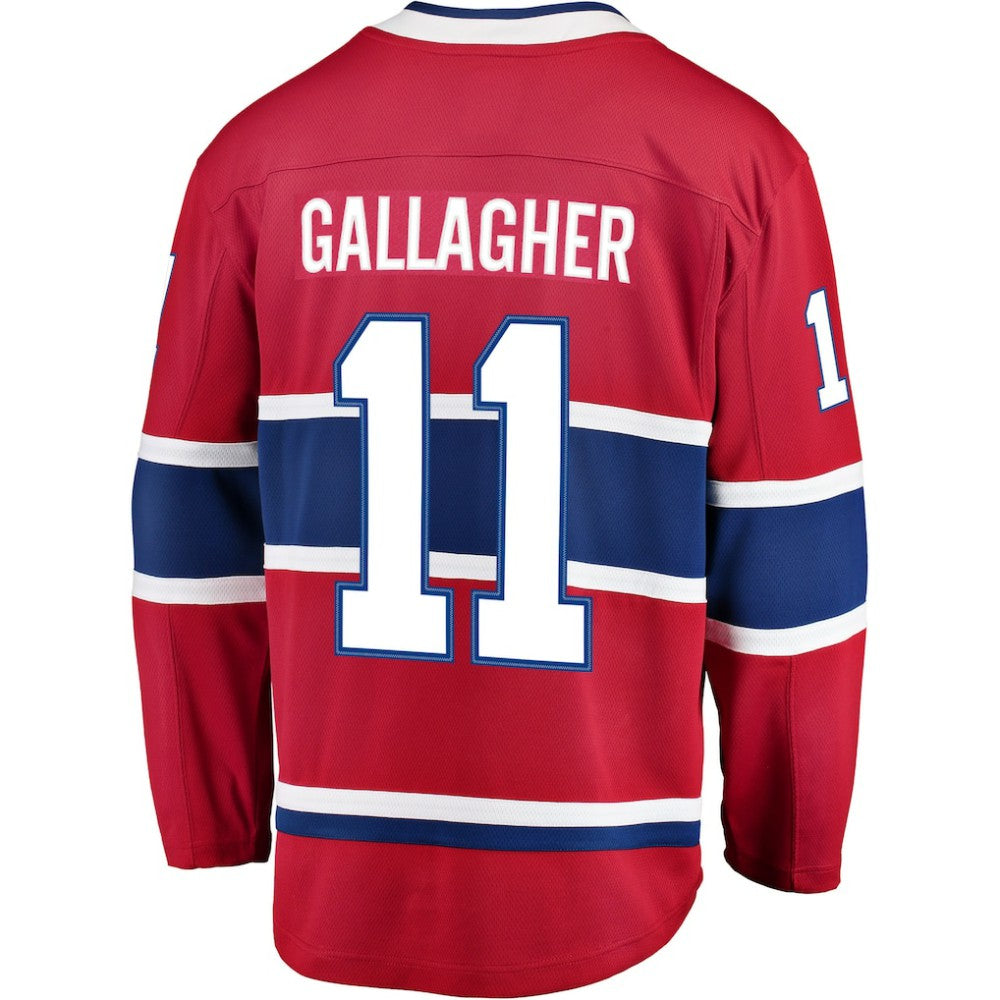 NHL Brendan Gallagher Montreal Canadiens Fanatics Breakaway Player Jersey - Red