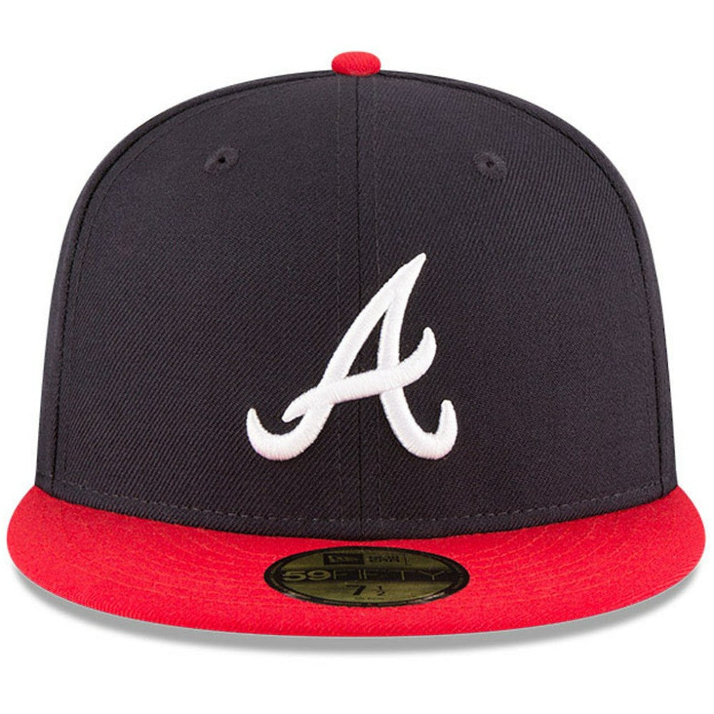 Atlanta Braves New Era 1995 World Series Wool 59FIFTY Fitted Hat - Navy Hats