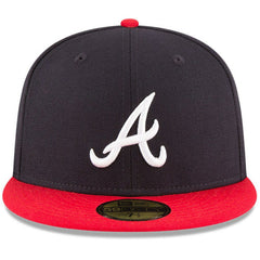 Atlanta Braves New Era 1995 World Series Wool 59FIFTY Fitted Hat - Navy Hats