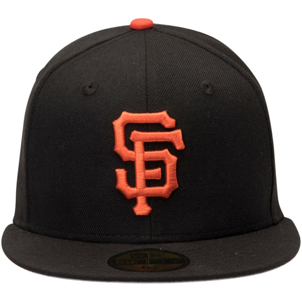 San Francisco Giants New Era 2002 World Series Wool 59FIFTY Fitted Hat - Black Hats